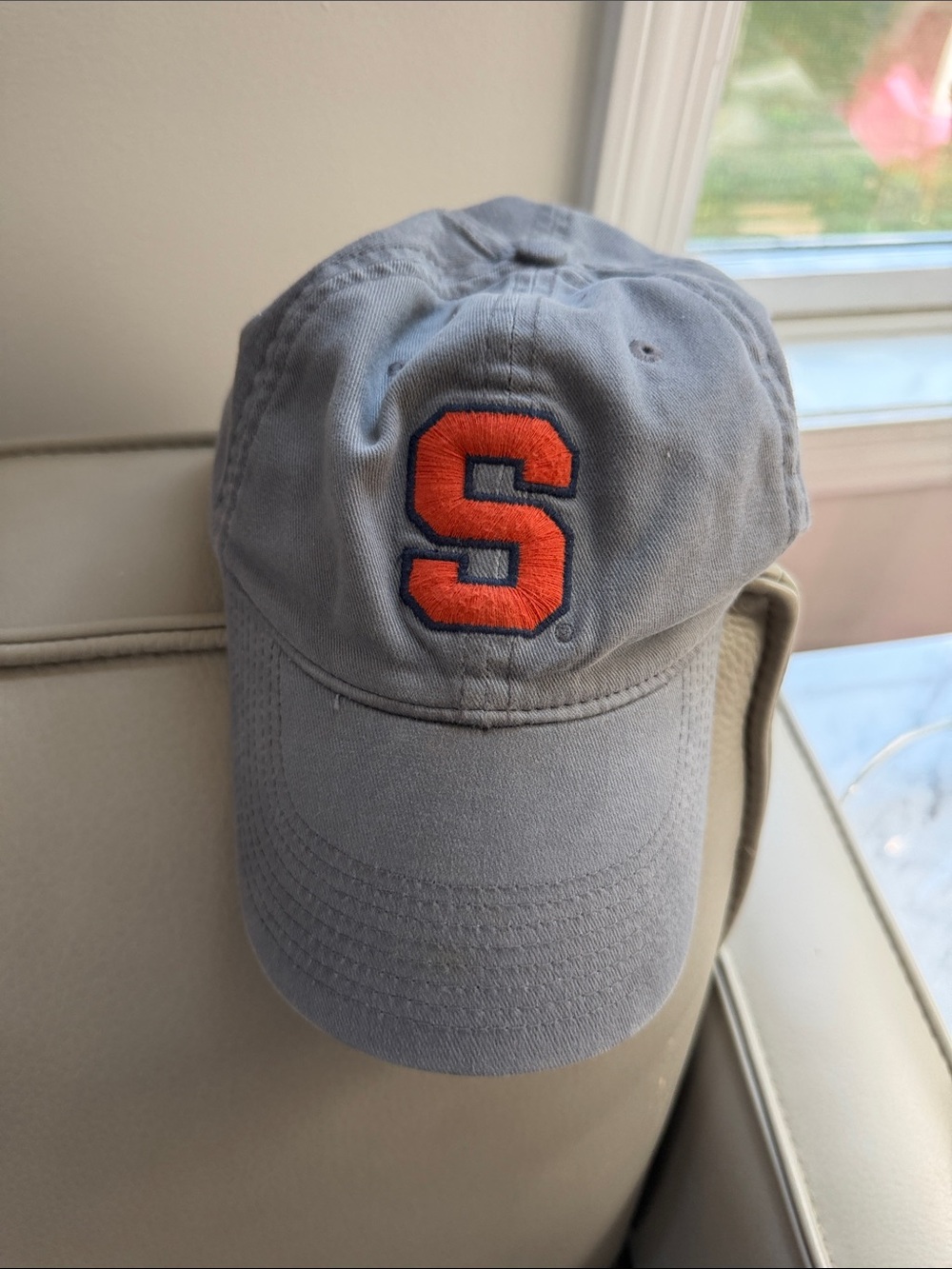Syracuse NIKE  Baseball Cap with Orange 'S' Accent
